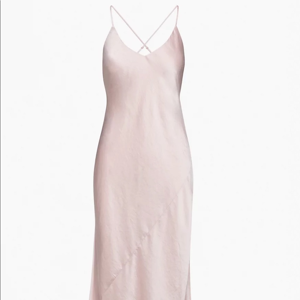 ARITZIA DRESS: Wilfred, only slit slip dress - XS